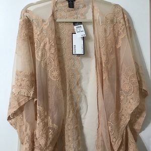 rue 21 lace kimono